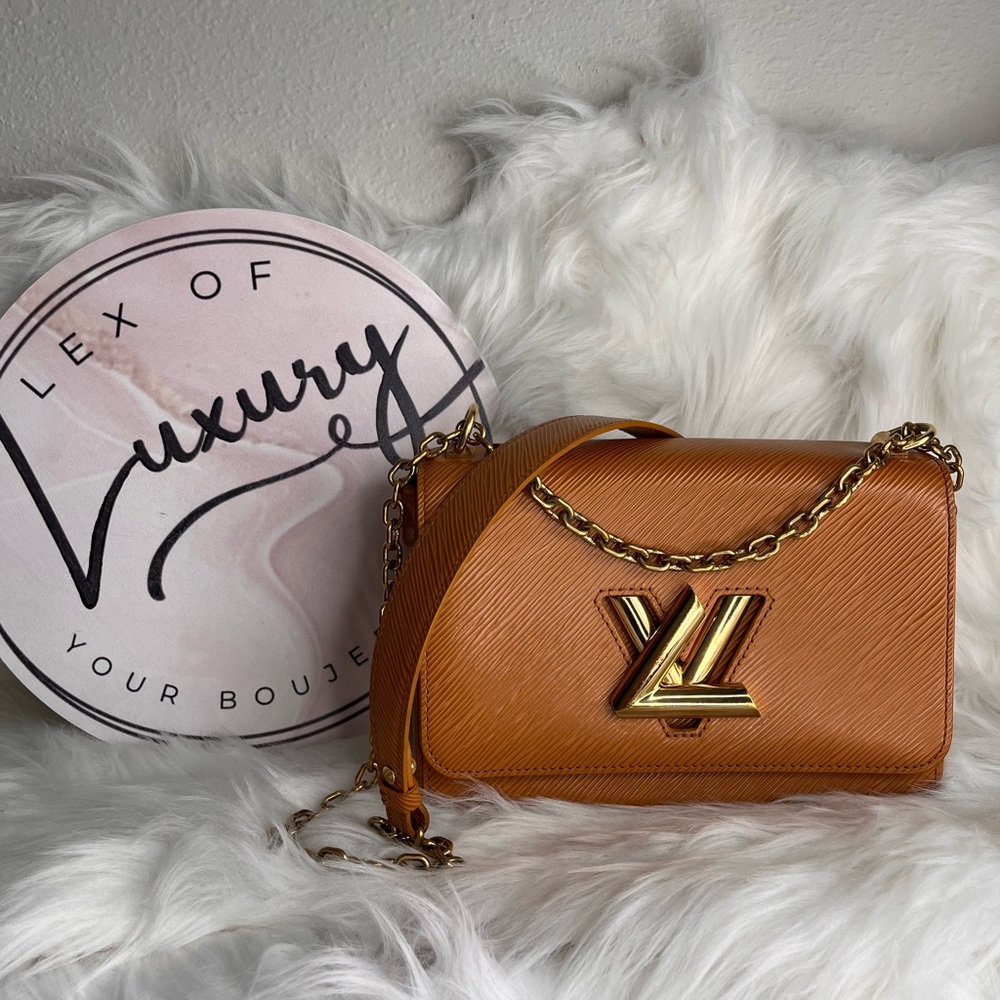 SOLD Louis Vuitton Twist MM Epi Leather Gold Miel